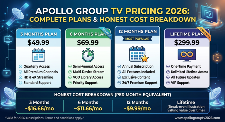 apollo Group TV Pricing 2026